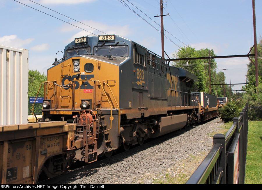 CSX 883 dpu on Q032